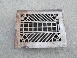 Vintage Metal Furnace Grate Floor Wall Heater Vent Cover Vintage Metal Vent Covers Metal