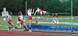 The high jump world record is 2.45 meters (8 ft 0.46 in), by javier sotomayor of cuba, who achieved this height on the 27th of july 1993 in salamanca (see high jump record videos). Weia Reinboud Vegan Track And Field Athlete Great Vegan Athletes