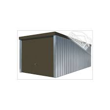 In dieser flachdach garage aus holz finden alle ihre werkzeuge und fahrzeuge ihren richtigen platz. Siebau Metall Flachdachgarage L 60 Az 586