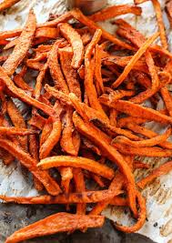 Make these potato wedges whenever slice the potatoes into even wedges so they bake evenly. Extra Crispy Baked Sweet Potato Fries Layers Of Happiness