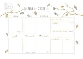 1504114389 Semainier Planning Semaine A Imprimer Automne Png 3 508 2 481 Pixels Semainier A Imprimer Semainier Planning Semaine
