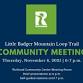 Little Badger Mt Trail Loop Community Meeting event in Richland, WA