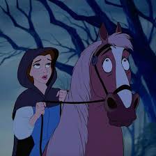 Belle And Phillipe Beauty And The Beast Disney Beauty And The Beast Scary Woods