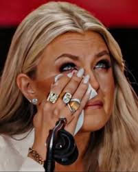 ✨ Tonight, Erika Kirk showed the world the same heart Charlie carried. She  connected with every soul as if it were one-on-one, even in a stadium  filled with thousands — and her