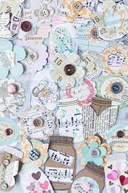 If you start making handmade cards, just know that you can never go back. Diy Scrapbook Embellishments Rose Clearfield