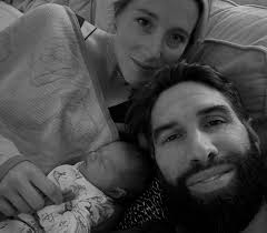 We are so in love with you little skylar 🥹♥️ 4 days old!! Already took our  first walk with her. Trying to soak up every minute.