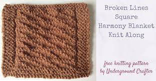 Casting off knitting knitting help knitting stiches knitting yarn crochet stitches hand knitting knitting patterns cast off how to purl knit. Knitting Pattern Broken Lines Square Underground Crafter