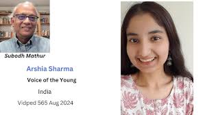 Arshia Sharma India Voice of the Young Vidped 565 August 2024
