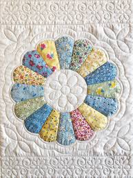 The single tumbler shape is a great charm quilt using up your scraps. Delightful Dresden Plate Quilt The Patchwork Pear Facebook