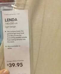 Ikea Lenda Light Filter Curtain Curtains With Blinds Ikea Curtains