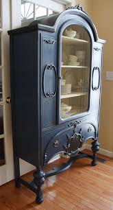 Diy Painted Vintage China Cabinet Transformation Vintage China Cabinets Painted China Cabinets Antique China Cabinets