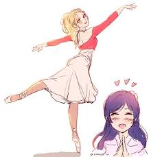 Pin By Lady Comics On Idoly Love Live Daisuki Ballet Art Ballerina Art Anime Tutorial