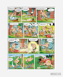 95% du tournage s'est déroulé au sein des studios de cinéma « la ciudad de la luz » en espagne Affiche D Art Decorative Bd D Albert Uderzo Asterix Aux Jo Illustrose