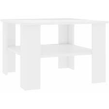 Cobra inox de cattelan est une table de salon à plateaux pivotants en verre et pied en essence bois ou bois laqué. Table Basse Blanc Laque A Prix Mini