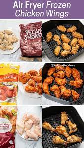 Air Fryer Frozen Chicken Wings Raw Pre Cooked Breaded How To Cook Recipe Cooking Frozen Chicken Air Fryer Recipes Chicken Frozen Chicken Wings
