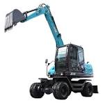 7 Tons Hydraulic Rubber Duck Digger - Compact Wheeled ...