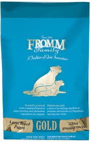 I have been using this product for about maybe ten years. Fromm Large Breed Puppy Gold Dry Dog Food