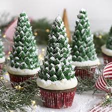 Christmas Tree Cupcakes Recipe In 2019 Christmas Tree Cupcakes Christmas Cupcakes Christmas Snacks