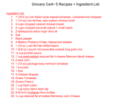 With that said, you still want your food to taste beyond amazing and be easy to prepare. Ingredient List Recipe Ingredients List How To Cook Chicken Ingredient
