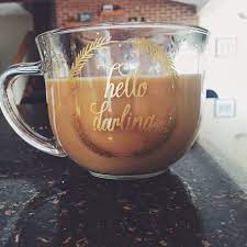 Hello Darling Clear Coffee Mug Clear Coffee Mugs Mugs Coffee Snobs