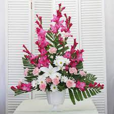 #2 knoll pl just off hy21 west of 141 arnold , mo 63010 636.296.4241 Glorious Gladiolus Funeral Spray In Saint Louis Mo Always In Bloom