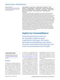 Jasmin jtm is on facebook. Pdf Impfen Bei Immundefizienz Anwendungshinweise Zu Den Von Der Standigen Impfkommission Empfohlenen Impfungen Iv Impfen Bei Autoimmunkrankheiten Bei Anderen Chronisch Entzundlichen Erkrankungen Und Unter Immunmodulatorischer Therapie