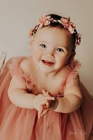 Edmonton First Birthday Rainbow Flower Boho Themed Cake Smashes