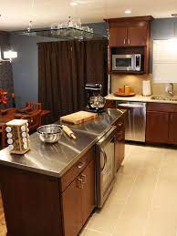 Yes but only with the right tools like a cabinet jack or cabinet lift that will allow you to support upper cabinets while in the air. How To Install A Stainless Steel Kitchen Countertop Diseno De Cocina Hogar Espacios Interiores