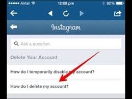 Here i'm going to show you two simple methods to is there a way to get someone's instagram account deleted? How To Deactivate My Instagram Account Youtube