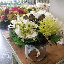 Hanging senecio bush 85cm (pack of 4) $179.90 add to cart. Artificial Silk Flower Arrangement In Natural Wooden Pot