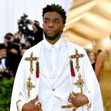Our hearts are broken and our thoughts are with chadwick boseman's family. 2018 Met Gala Chadwick Boseman Wears All White Outfit Befitting A King Allure