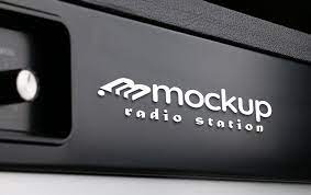 Download Radio Station Logo Mockup Psd Free Download Looking For Radio Logo Mockup Free Or Premium Get Yours From Bemocku Logo Mockup Radio Station Free Logo Mockup