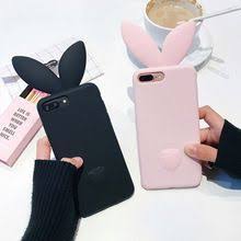 Capa De Silicone Para Iphone 6s 3d Bonito Da Orelha De Coelho Case Para Iphone 7 7 Plus Silicone Macio Para Iphone 6 6 Plus 6 S 6 Splus Cute Silicone Phone Case Apple Phone Case Iphone Cases