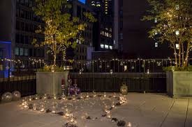 The Perfect Night Time Decorations For A Proposal With Candles Flower Balloons And Fairy Lights Fairy Lights Wedding Planning Perfect Engagement