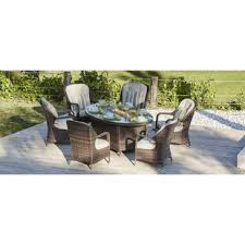 Patio dining set with fire pit in the middle. Patio Dining Set With Fire Pit Wayfair