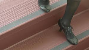 Learn more about how luxury vinyl nosings is the best alternative to those old fashioned, cheap looking laminate stair nosings by clicking the tabs below. Vinyl Stair Treads Stairwell Management Tarkett