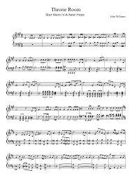 Throne Room Musescore Com Trumpet Music Throne Room A New Hope
