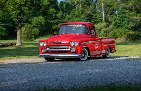 Image result for Light Red 1958 Truck