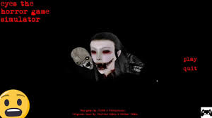 Eyes Horror Game Simulator Squishymain Youtube