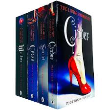 Lunar Chronicles Series 4 Books Collection Set By Marissa Meyer  Cinder,Winter