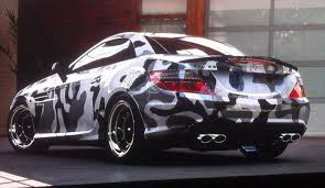 Mbz R171 Slk 55 Amg Camo Camo Benz Sports Car