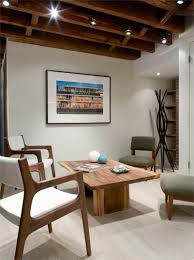 There was drywall behind the paneling and. The Insider Beautiful Basement In Prospect Lefferts Brownstoner Low Ceiling Basement Basement Ceiling Basement Lighting