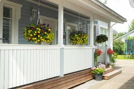For some homeowners, an finished wood looks better than an unfinished one. The Top 55 Porch Railing Ideas Exterior Home And Design