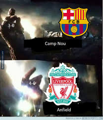Manchester united fought back from behind to knock liverpool out of the emirates fa cup and progress into the fifth round. Liverpool Barcelona The Best Memes As Barca Crash Out Of The Champions League As Com