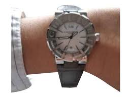 Chaumet | dandy tiara, a lady's stainless steel wristwatch with diamond hour indexes, circa 2000. Chaumet Class One Serie Paris White Steel Ref 92085 Joli Closet