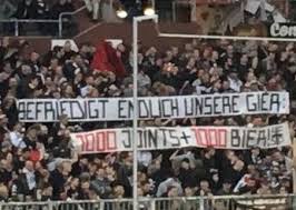 Pauli | you are on. Befriedigt Endlich Unsere Gier 1000 Joints 1000 Bier Faszination Fankurve