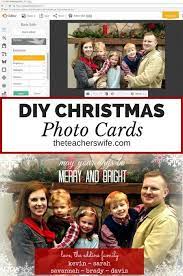 Do You Make Your Own Christmas Cards Did You Know That You Can Make Cheap Diy Christmas Diy Photo Christmas Cards Family Christmas Cards Diy Christmas Photo