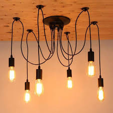 More mason jar pendant lamps. Diy Pendant Lights Edison Bulb Fixtures Spider Ceiling Light Shopee Philippines