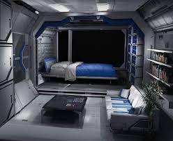 Sleeping Quarters Sam Brown Spaceship Interior Futuristic Interior Sci Fi Environment