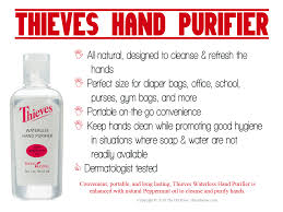 Convenient Portable And Long Lasting Thieves Waterless Hand Purifier Is Enhanced With Sanitizer Recipe Thieves Hand Sanitizer Thieves Hand Sanitizer Recipe